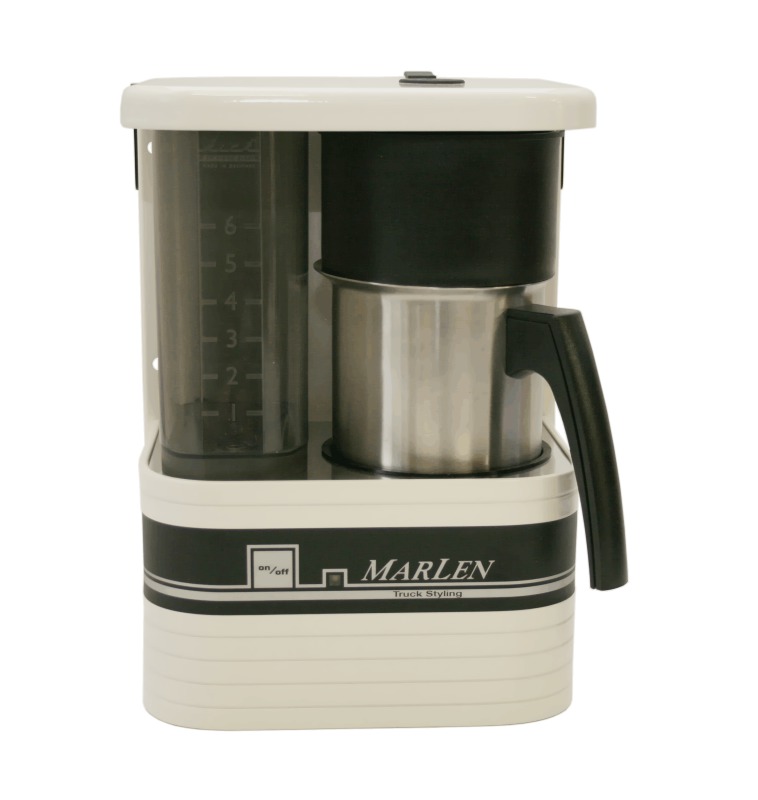 Kirk Electronic 24V Kaffeemaschine 6 Tassen Weiß